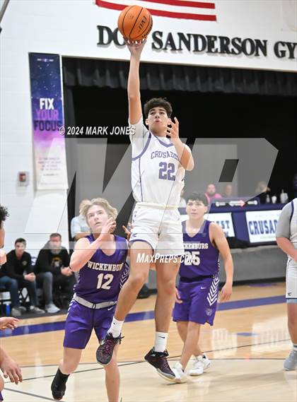 Thumbnail 1 in Wickenburg @ Northwest Christian (Senior Night) photogallery.