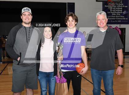 Thumbnail 1 in Wickenburg @ Northwest Christian (Senior Night) photogallery.