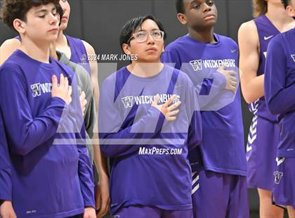 Thumbnail 1 in Wickenburg @ Northwest Christian (Senior Night) photogallery.