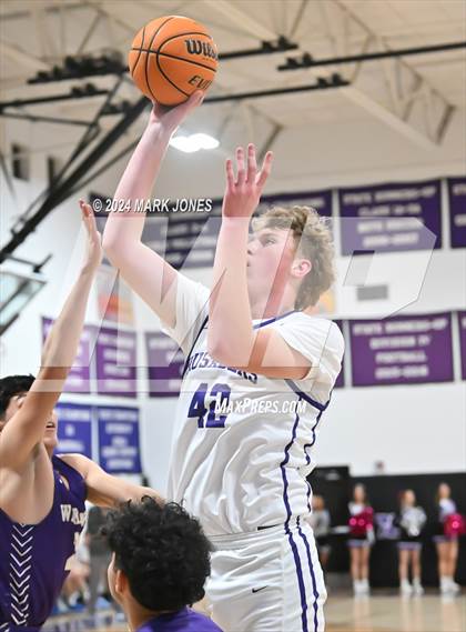 Thumbnail 1 in Wickenburg @ Northwest Christian (Senior Night) photogallery.