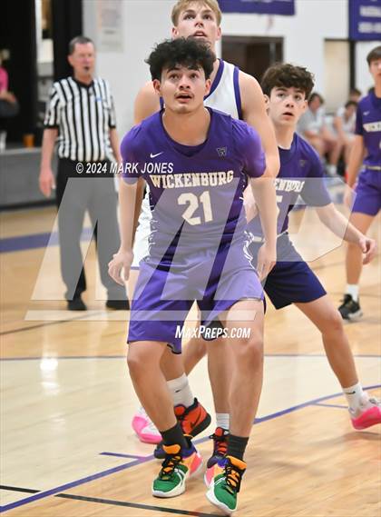 Thumbnail 1 in Wickenburg @ Northwest Christian (Senior Night) photogallery.