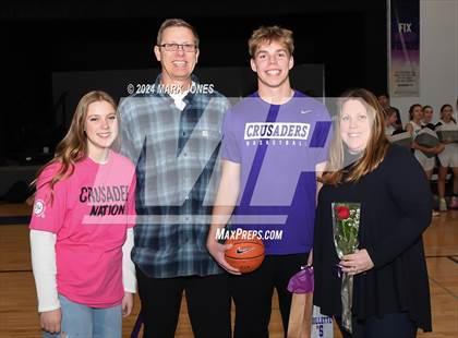 Thumbnail 1 in Wickenburg @ Northwest Christian (Senior Night) photogallery.