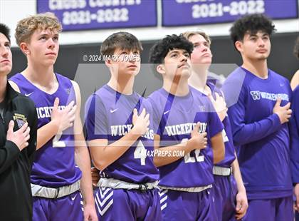 Thumbnail 3 in Wickenburg @ Northwest Christian (Senior Night) photogallery.