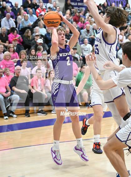 Thumbnail 1 in Wickenburg @ Northwest Christian (Senior Night) photogallery.