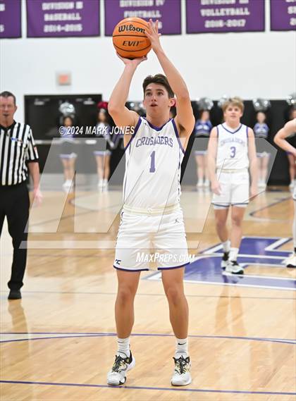 Thumbnail 1 in Wickenburg @ Northwest Christian (Senior Night) photogallery.