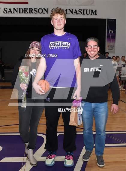 Thumbnail 2 in Wickenburg @ Northwest Christian (Senior Night) photogallery.