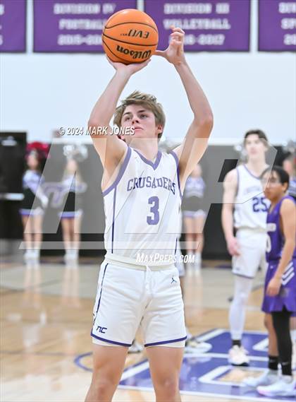 Thumbnail 3 in Wickenburg @ Northwest Christian (Senior Night) photogallery.