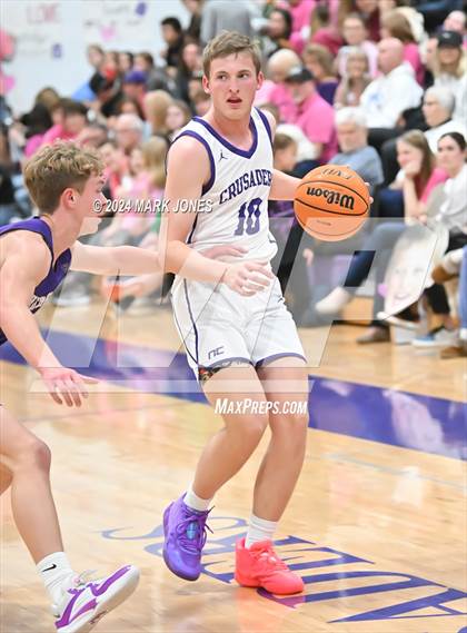 Thumbnail 3 in Wickenburg @ Northwest Christian (Senior Night) photogallery.