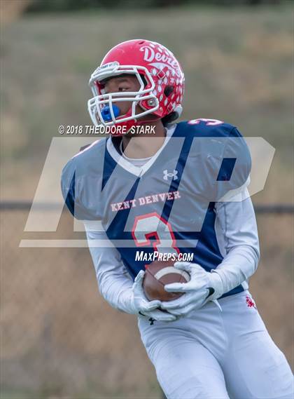 Thumbnail 3 in Kent Denver vs. Faith Christian (CHSAA 2A 1st Round Playoff) photogallery.
