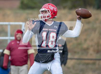 Thumbnail 2 in Kent Denver vs. Faith Christian (CHSAA 2A 1st Round Playoff) photogallery.