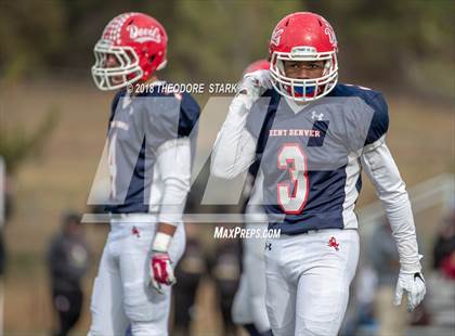 Thumbnail 3 in Kent Denver vs. Faith Christian (CHSAA 2A 1st Round Playoff) photogallery.