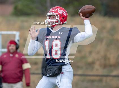 Thumbnail 3 in Kent Denver vs. Faith Christian (CHSAA 2A 1st Round Playoff) photogallery.