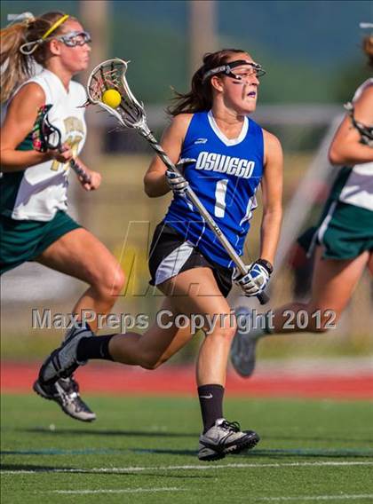 Thumbnail 2 in Oswego vs Vestal (NYSPHSAA Class B Quarterfinal) photogallery.