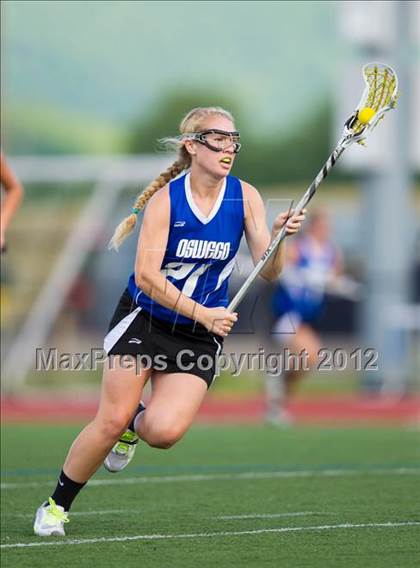 Thumbnail 1 in Oswego vs Vestal (NYSPHSAA Class B Quarterfinal) photogallery.