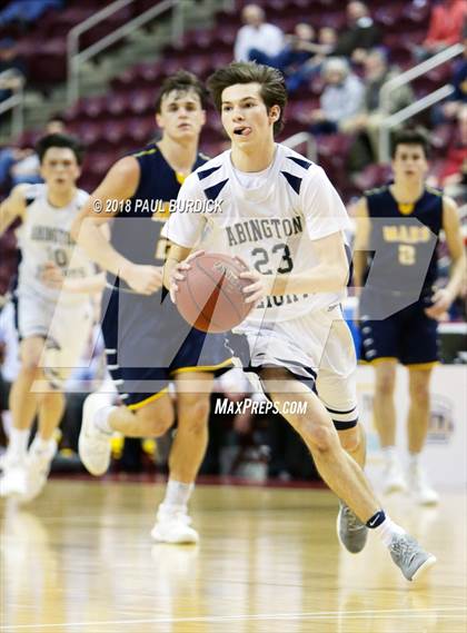 Thumbnail 2 in Abington Heights vs. Mars (PIAA AAAAA Championship) photogallery.