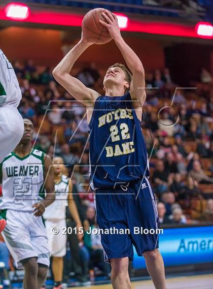 Thumbnail 2 in Notre Dame Catholic vs. Weaver (CIAC Class M Final) photogallery.