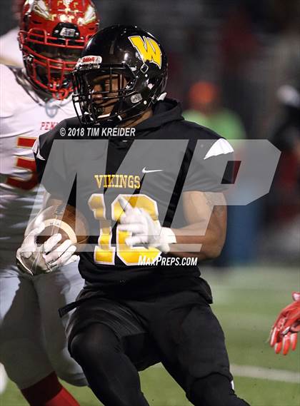 Thumbnail 2 in Archbishop Wood vs. Penn Hills (PIAA 5A Semifinal) photogallery.