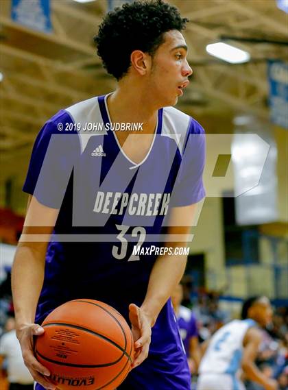 Thumbnail 2 in Washington County (Plymouth) vs Deep Creek (Robert L. Vaughan Border Clash Basketball Invitational) photogallery.