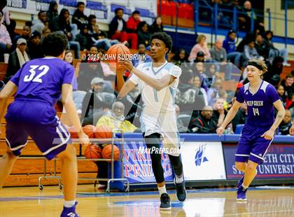 Thumbnail 2 in Washington County (Plymouth) vs Deep Creek (Robert L. Vaughan Border Clash Basketball Invitational) photogallery.