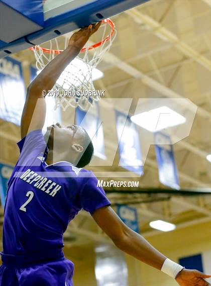 Thumbnail 2 in Washington County (Plymouth) vs Deep Creek (Robert L. Vaughan Border Clash Basketball Invitational) photogallery.