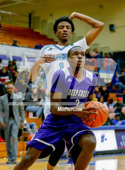 Thumbnail 1 in Washington County (Plymouth) vs Deep Creek (Robert L. Vaughan Border Clash Basketball Invitational) photogallery.