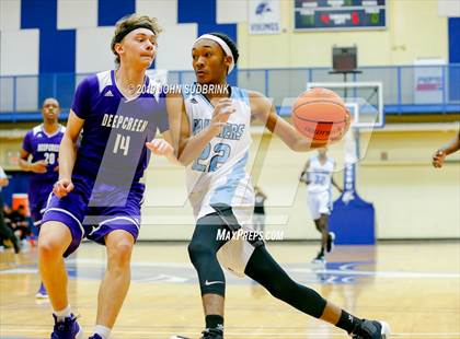 Thumbnail 2 in Washington County (Plymouth) vs Deep Creek (Robert L. Vaughan Border Clash Basketball Invitational) photogallery.