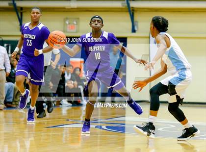 Thumbnail 2 in Washington County (Plymouth) vs Deep Creek (Robert L. Vaughan Border Clash Basketball Invitational) photogallery.