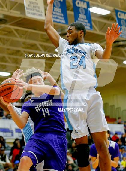 Thumbnail 1 in Washington County (Plymouth) vs Deep Creek (Robert L. Vaughan Border Clash Basketball Invitational) photogallery.