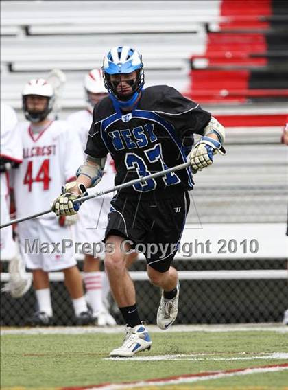 Thumbnail 1 in Hillcrest vs Plano West (THSLL District Playoffs) photogallery.