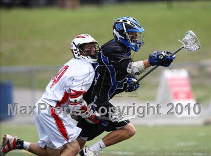 Thumbnail 2 in Hillcrest vs Plano West (THSLL District Playoffs) photogallery.