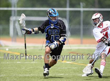 Thumbnail 2 in Hillcrest vs Plano West (THSLL District Playoffs) photogallery.