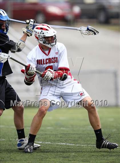 Thumbnail 2 in Hillcrest vs Plano West (THSLL District Playoffs) photogallery.