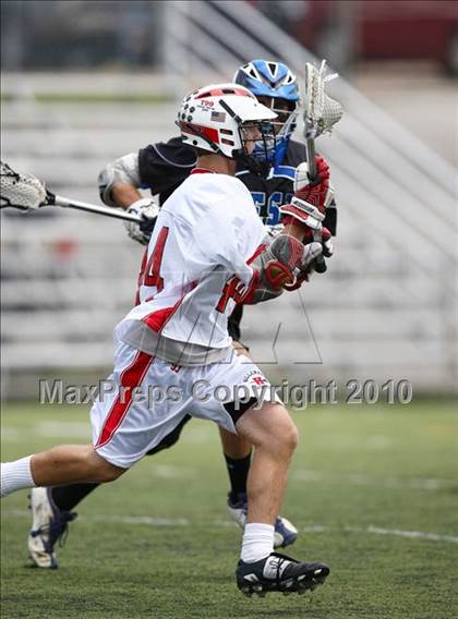 Thumbnail 3 in Hillcrest vs Plano West (THSLL District Playoffs) photogallery.