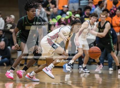 Thumbnail 2 in East Lansing vs. Ann Arbor Huron  (MHSAA Division 1 Quarter Final) photogallery.