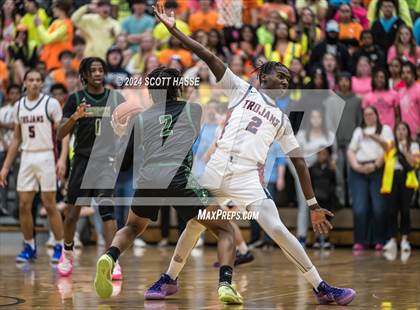 Thumbnail 3 in East Lansing vs. Ann Arbor Huron  (MHSAA Division 1 Quarter Final) photogallery.