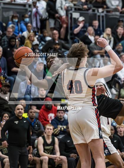 Thumbnail 1 in East Lansing vs. Ann Arbor Huron  (MHSAA Division 1 Quarter Final) photogallery.