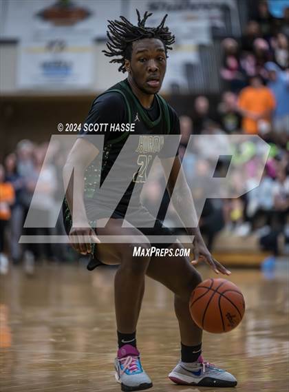 Thumbnail 3 in East Lansing vs. Ann Arbor Huron  (MHSAA Division 1 Quarter Final) photogallery.
