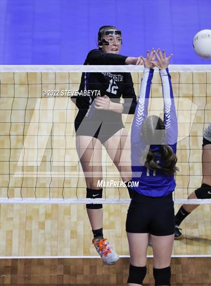 Thumbnail 2 in Denver Christian vs. Dayspring Christian Academy (CHSAA 2A 3rd Round) photogallery.