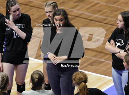 Thumbnail 2 in Denver Christian vs. Dayspring Christian Academy (CHSAA 2A 3rd Round) photogallery.