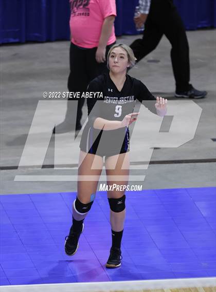 Thumbnail 1 in Denver Christian vs. Dayspring Christian Academy (CHSAA 2A 3rd Round) photogallery.