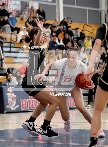 Thumbnail 3 in Salesian College Preparatory vs. California (CIF NCS D1 Final) photogallery.