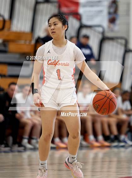 Thumbnail 2 in Salesian College Preparatory vs. California (CIF NCS D1 Final) photogallery.