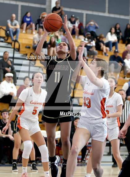 Thumbnail 3 in Salesian College Preparatory vs. California (CIF NCS D1 Final) photogallery.