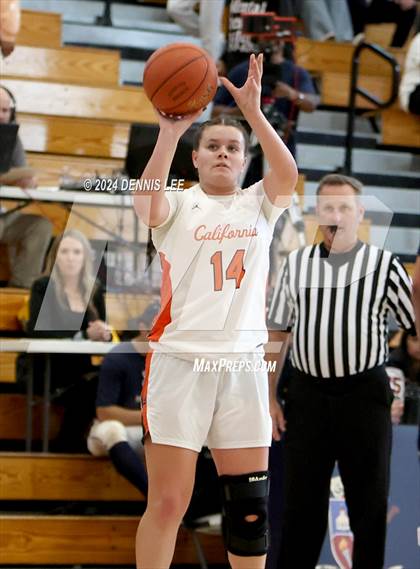 Thumbnail 1 in Salesian College Preparatory vs. California (CIF NCS D1 Final) photogallery.