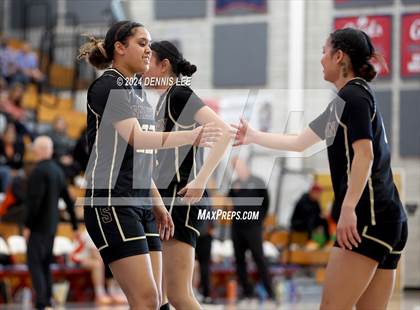 Thumbnail 2 in Salesian College Preparatory vs. California (CIF NCS D1 Final) photogallery.