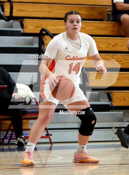 Thumbnail 3 in Salesian College Preparatory vs. California (CIF NCS D1 Final) photogallery.