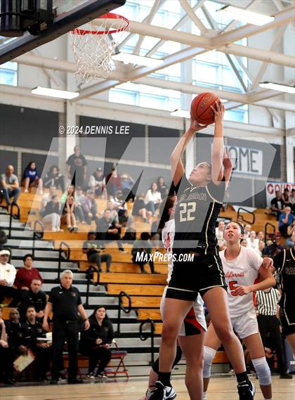 Thumbnail 1 in Salesian College Preparatory vs. California (CIF NCS D1 Final) photogallery.