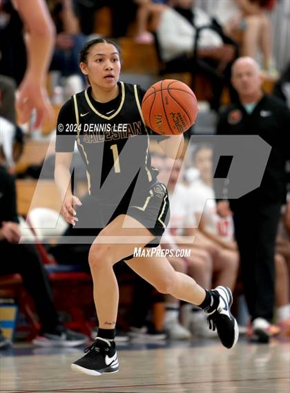 Thumbnail 1 in Salesian College Preparatory vs. California (CIF NCS D1 Final) photogallery.
