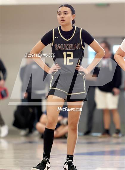 Thumbnail 2 in Salesian College Preparatory vs. California (CIF NCS D1 Final) photogallery.