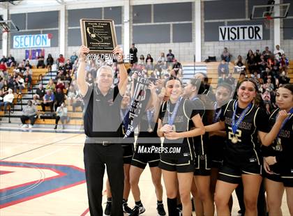 Thumbnail 3 in Salesian College Preparatory vs. California (CIF NCS D1 Final) photogallery.